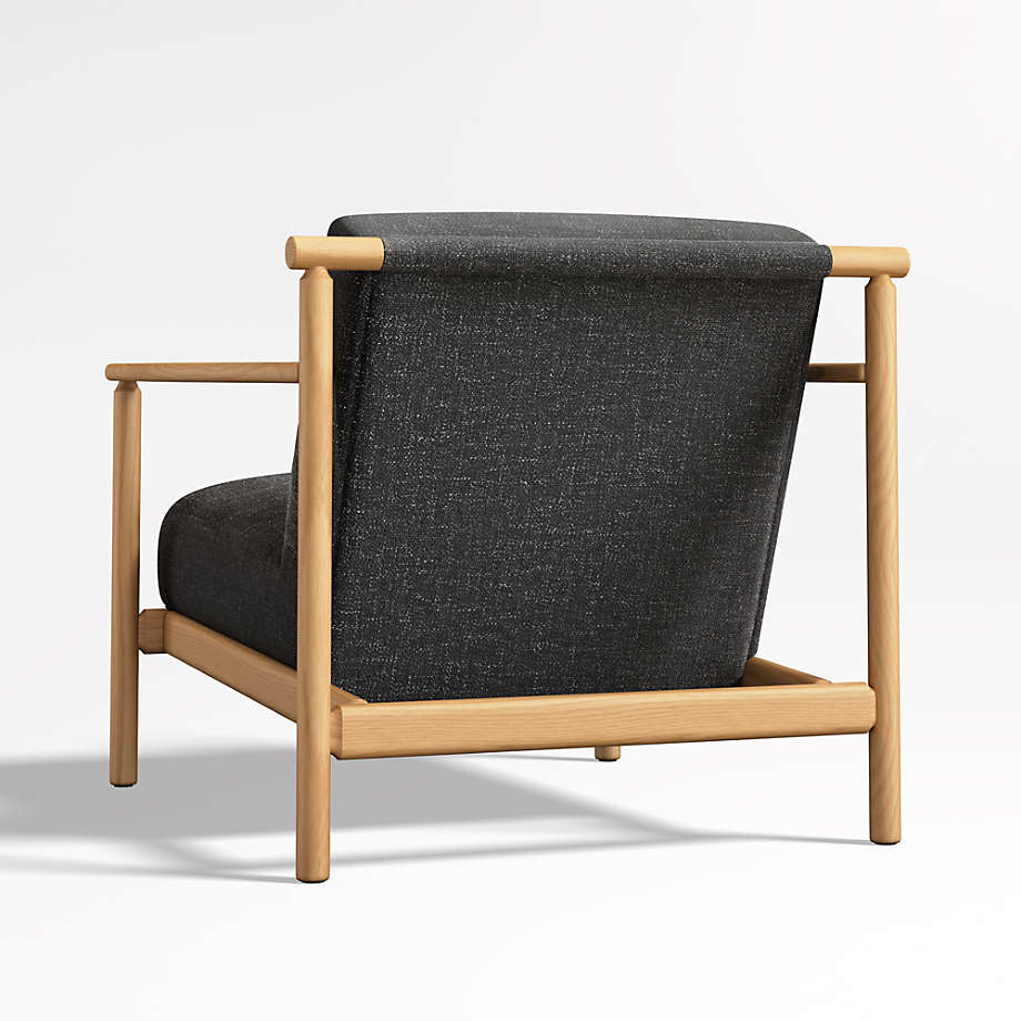 Ojai Upholstered Wood Frame Accent Chair thumbnail 4