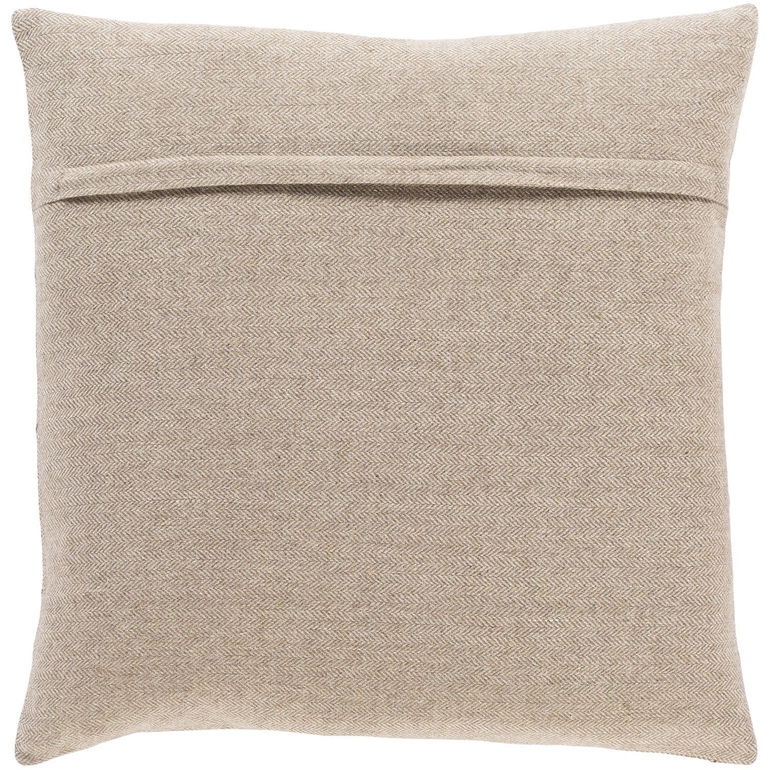 Brenley Woven Pillow in Camel with insert-18"x18" thumbnail 2
