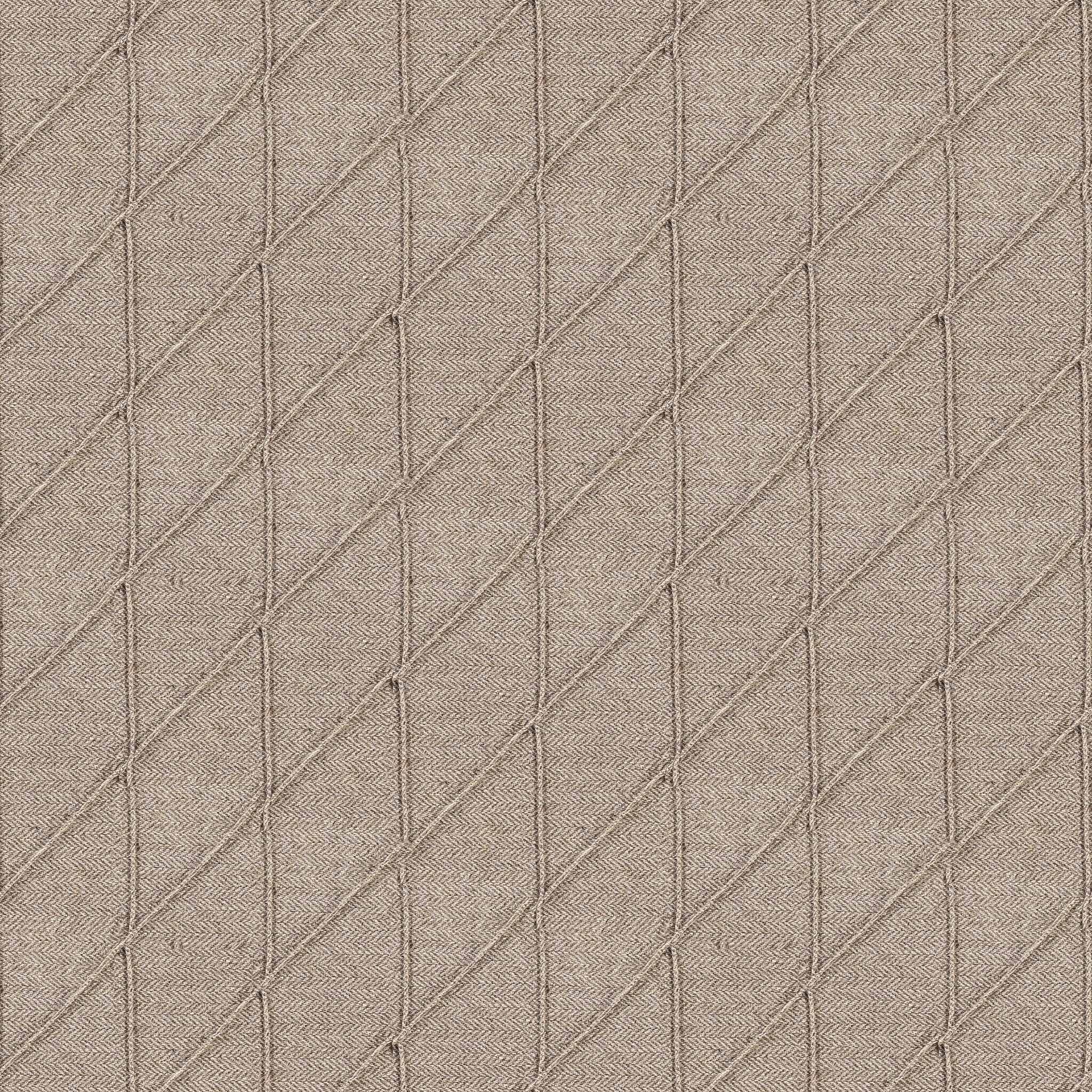 Brenley Woven Pillow in Camel with insert-18"x18" thumbnail 4