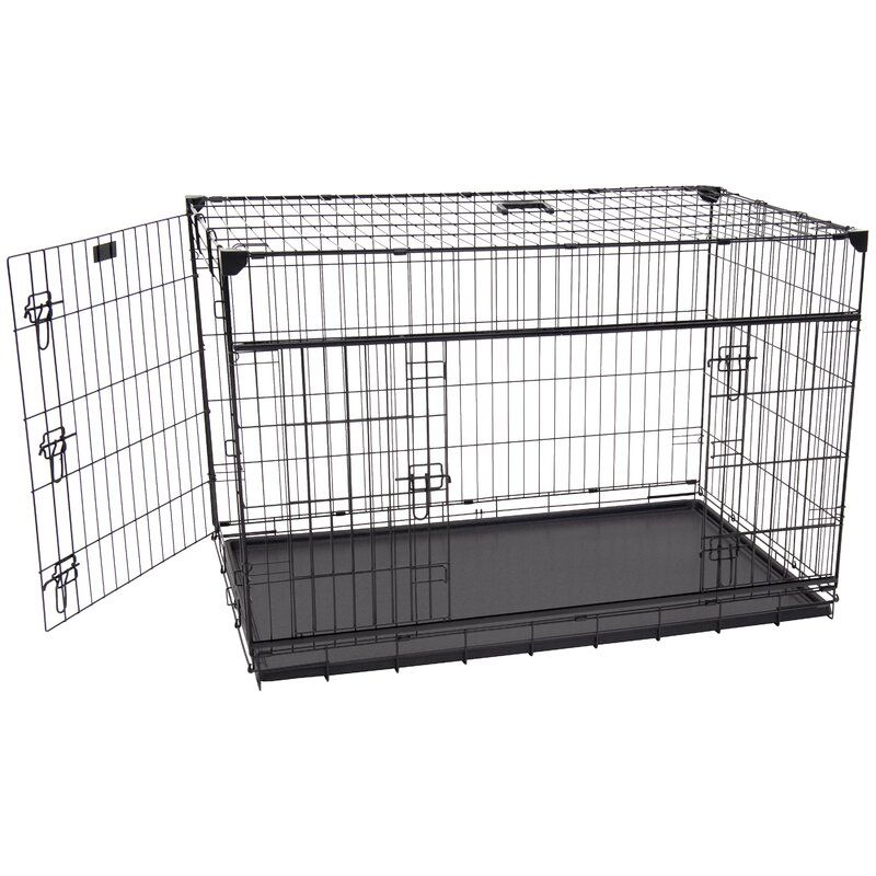 Seaforth Sliding Double Door Pet Crate thumbnail 2