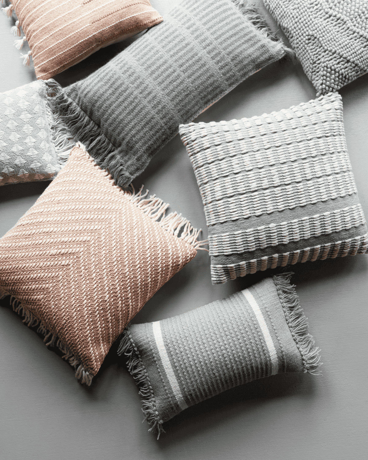 Blush Multi Pillow 18"x18" No Insert thumbnail 3