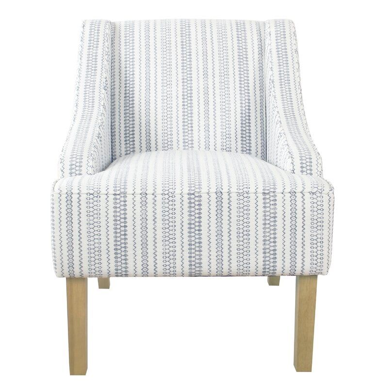Adona Wide Cotton Side Chair thumbnail 3