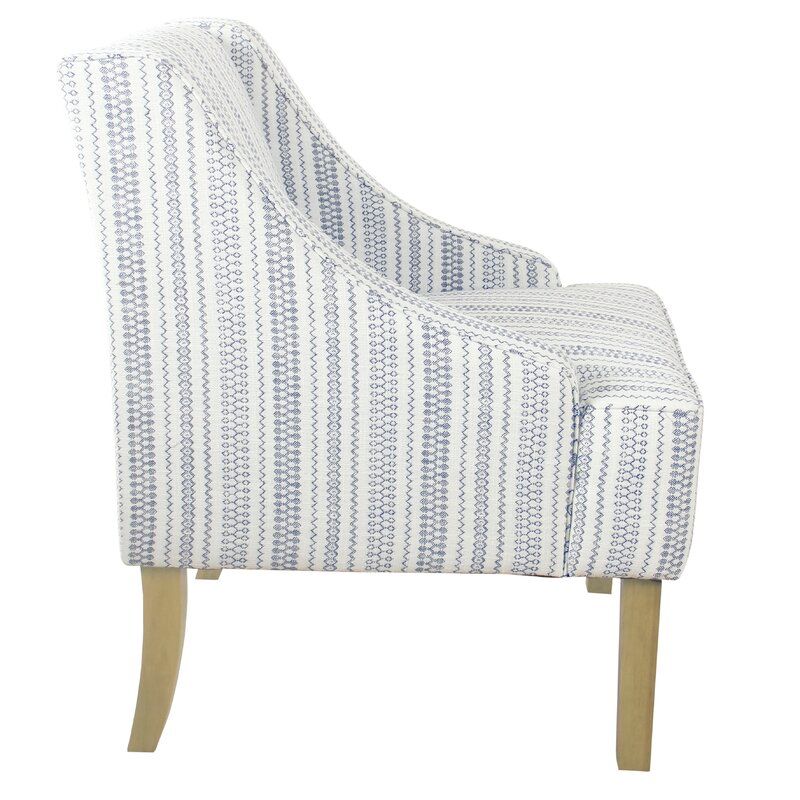 Adona Wide Cotton Side Chair thumbnail 2