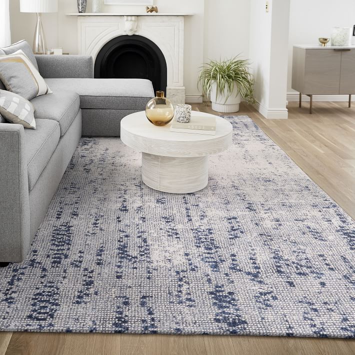 Distressed Foliage Rug 5'x8' thumbnail 2