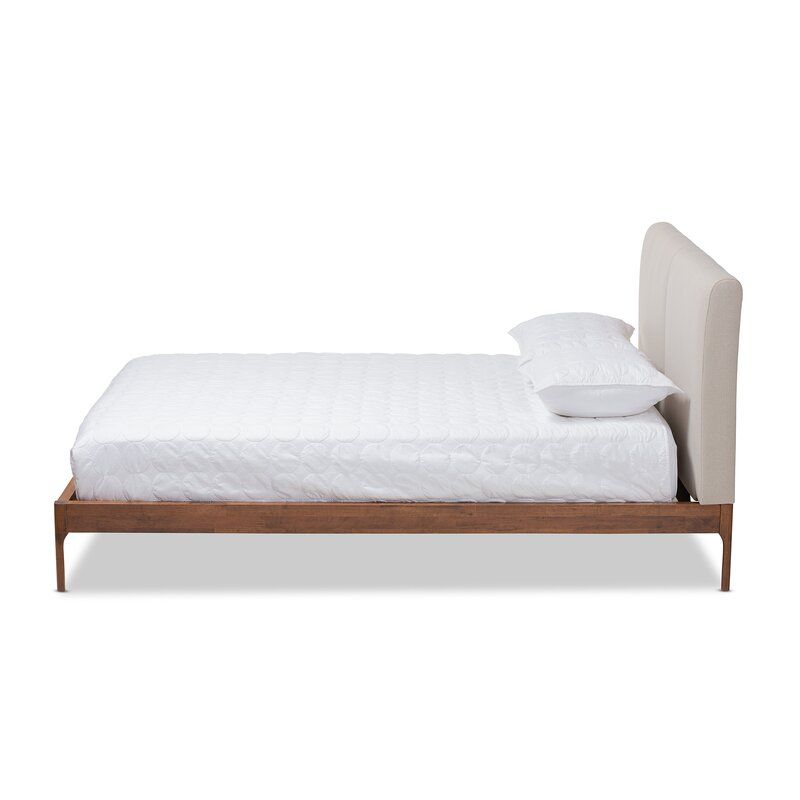 Mcrae Solid Wood and Upholstered Low Profile Platform Bed-king thumbnail 3