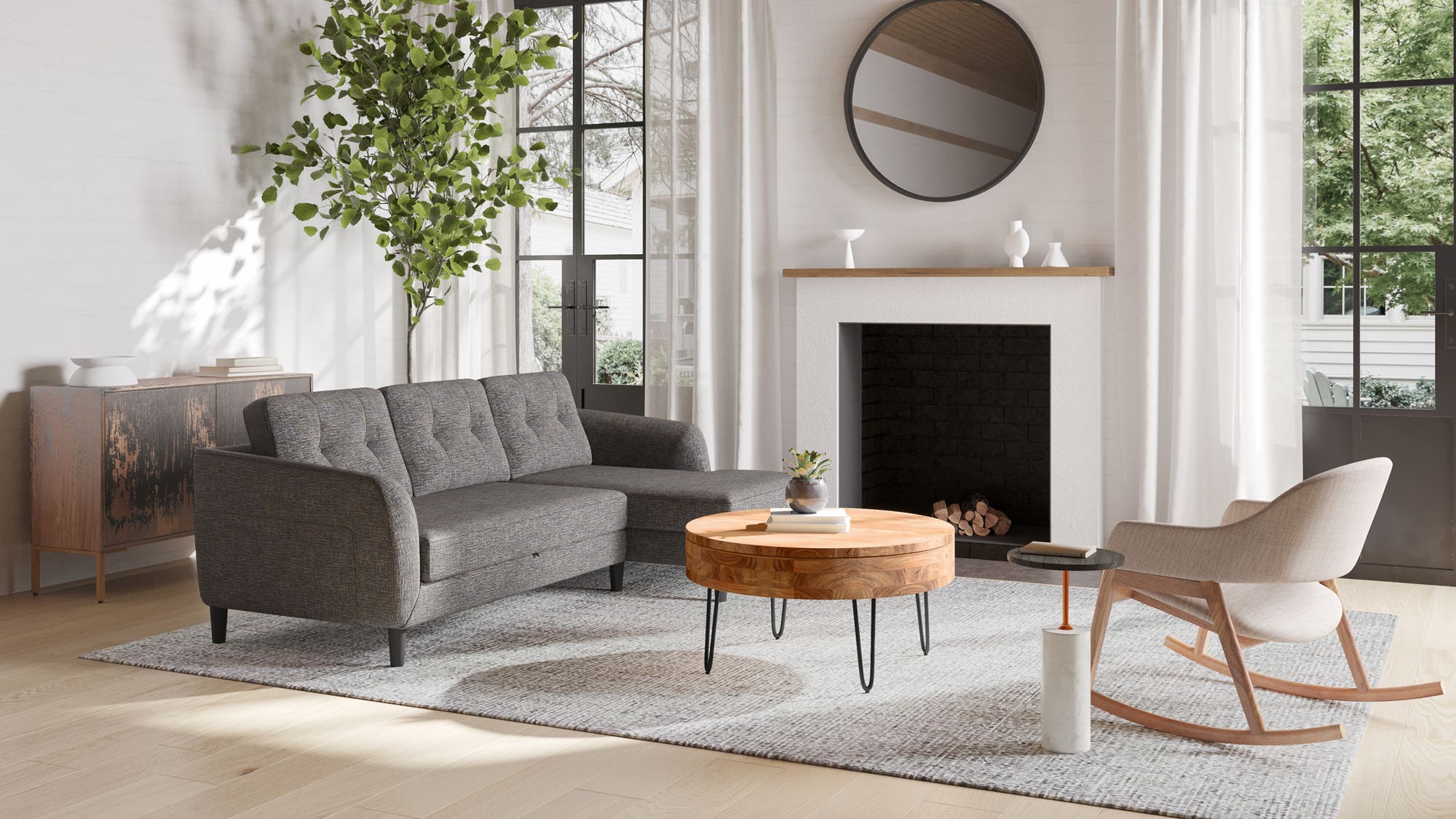 Exclusive Storage Coffee Table thumbnail 5