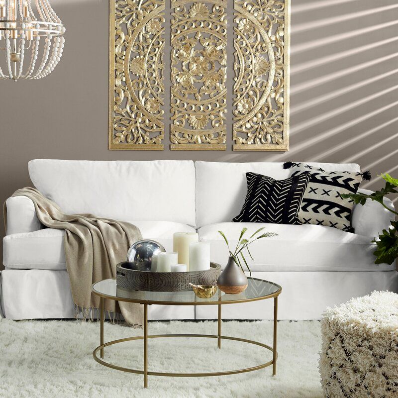 Lucia Slipcovered Recessed Arm Sleeper Sofa Bed thumbnail 2