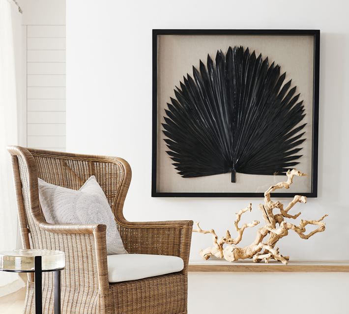 Palm Leaf Shadow Box Wall Art thumbnail 4