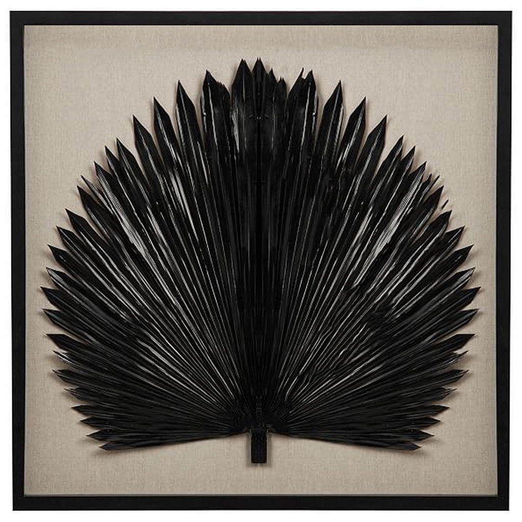 Palm Leaf Shadow Box Wall Art thumbnail 7