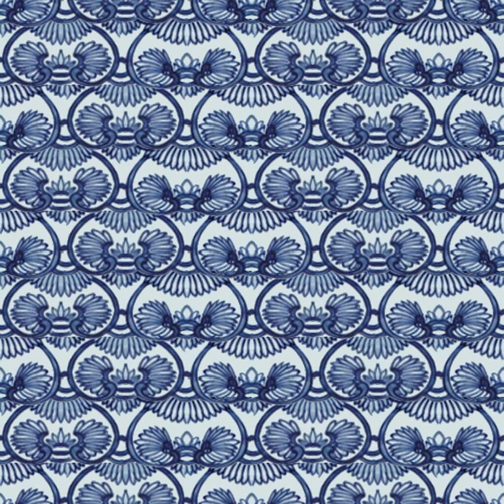 Blue and White Chinoiserie Collection Banded Ginger Jar  thumbnail 7