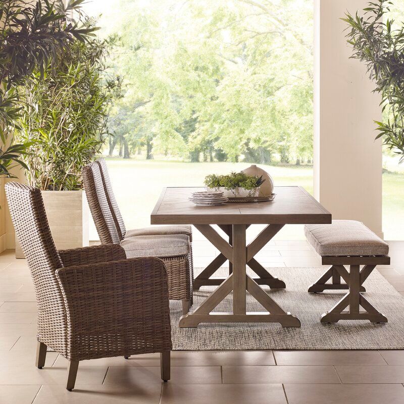 Danny Stone Concrete 8 Person Dining Table thumbnail 2