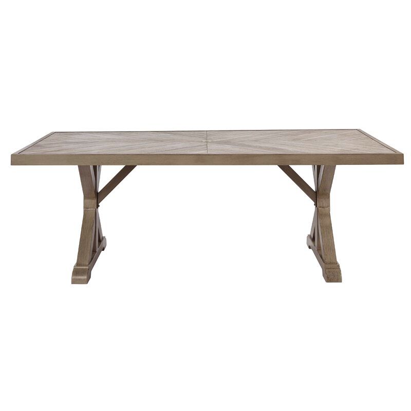 Danny Stone Concrete 8 Person Dining Table thumbnail 3