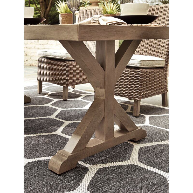 Danny Stone Concrete 8 Person Dining Table thumbnail 5