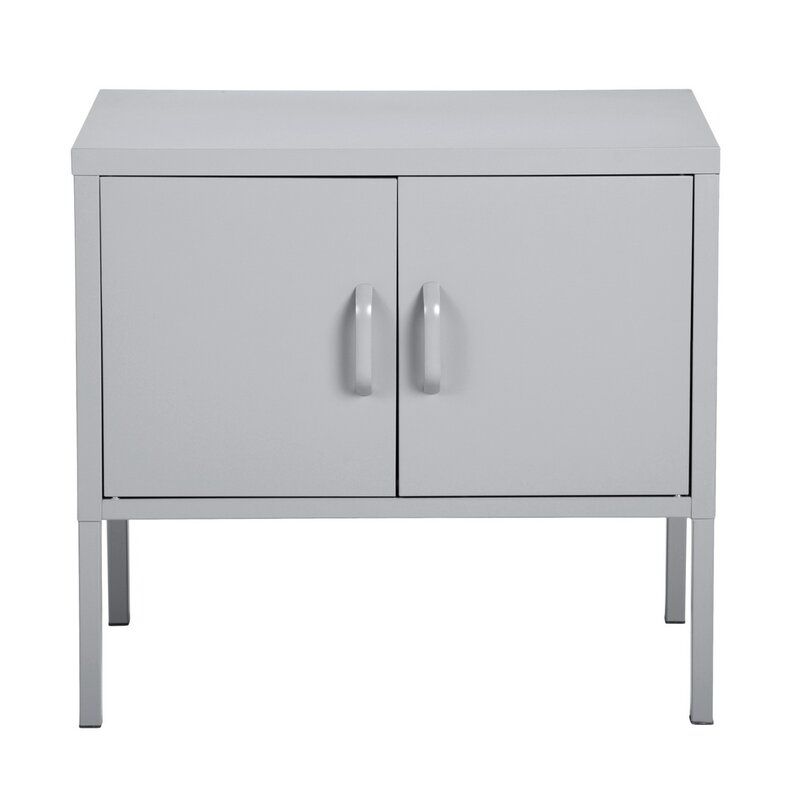Burley Tall Steel 2-Door Accent Cabinet thumbnail 3