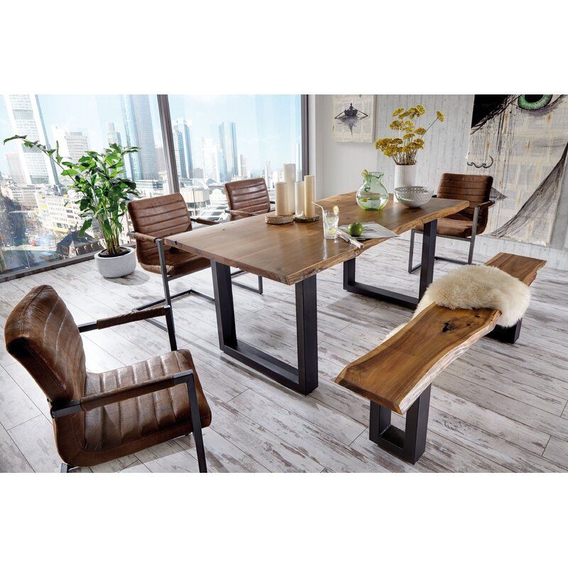 Lemay Iron Dining Table thumbnail 2