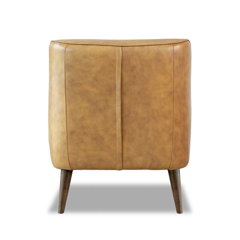 Erikson Genuine Leather Full Grain Leather Armchair thumbnail 3