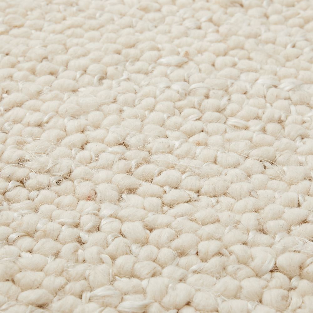 Mini Pebble Jute Wool Rug-5'x8' thumbnail 5