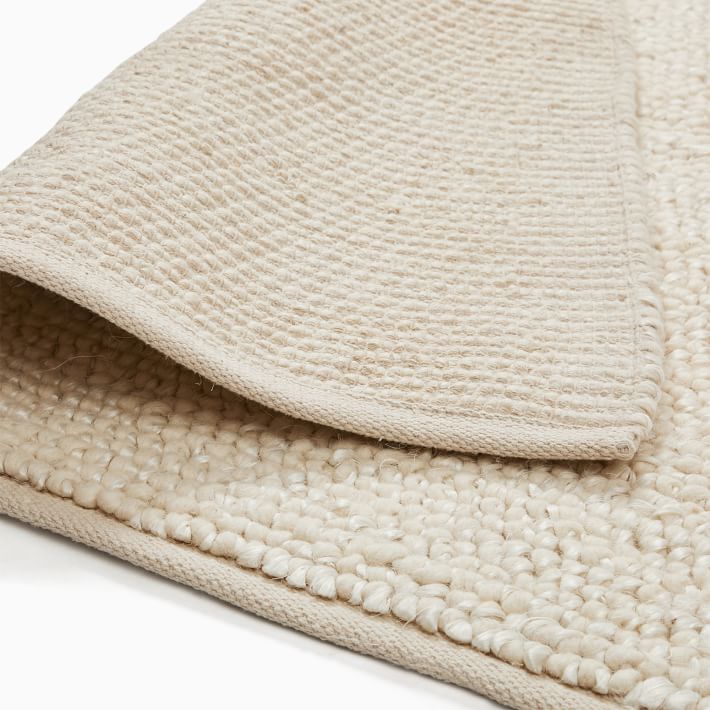 Mini Pebble Jute Wool Rug-9'x12' thumbnail 3