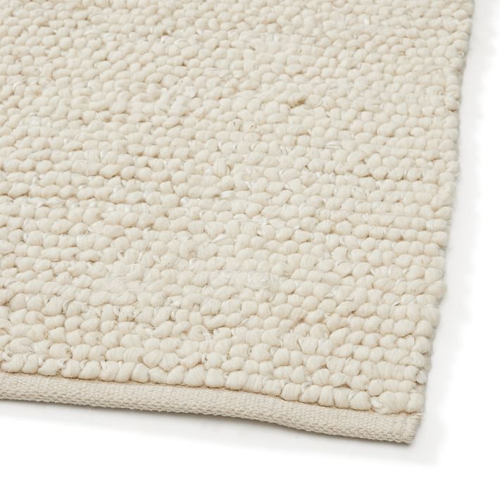 Mini Pebble Jute Wool Rug-9'x12' thumbnail 4