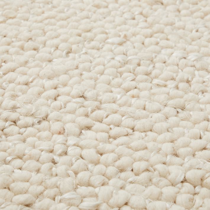 Mini Pebble Jute Wool Rug-9'x12' thumbnail 5