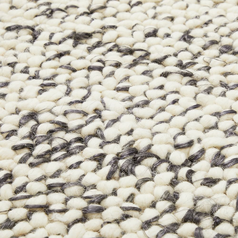 Mini Pebble Wool Jute Rug-6'x9' thumbnail 5