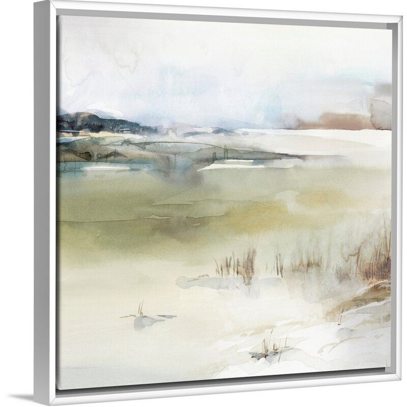 Epilogue I by Isabelle Z Painting on Canvas With Frame-38"x38" thumbnail 2