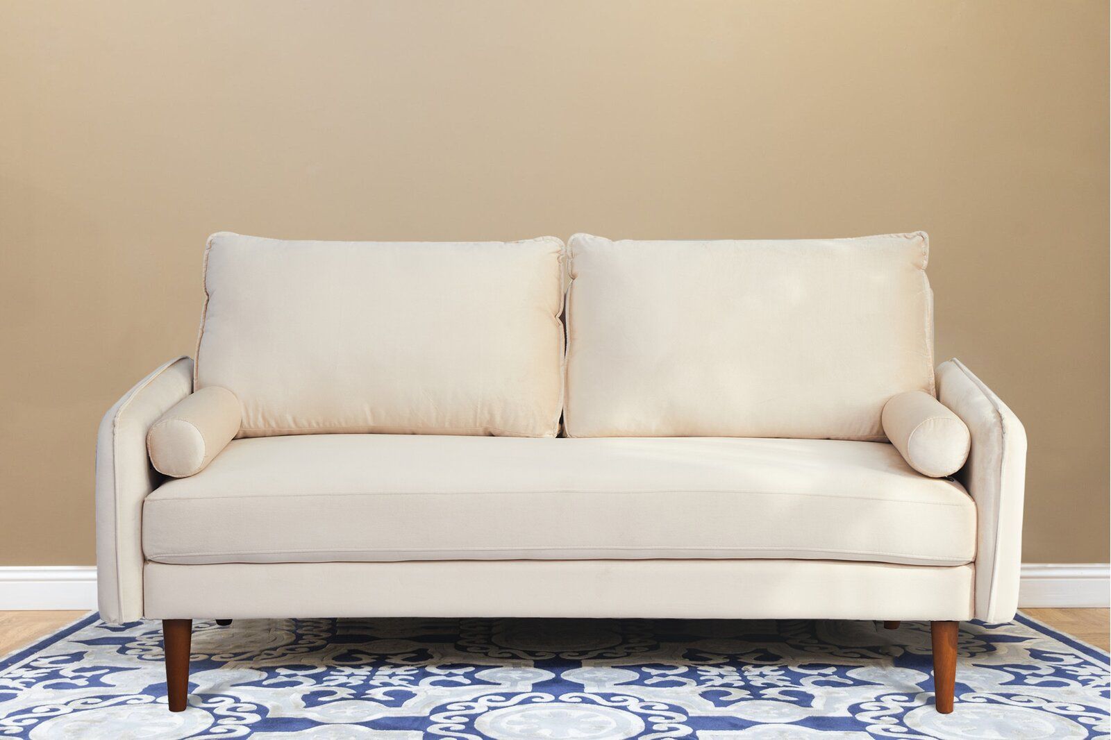Fabric Three Sofa Soft Tufted Upholstered Couch thumbnail 2