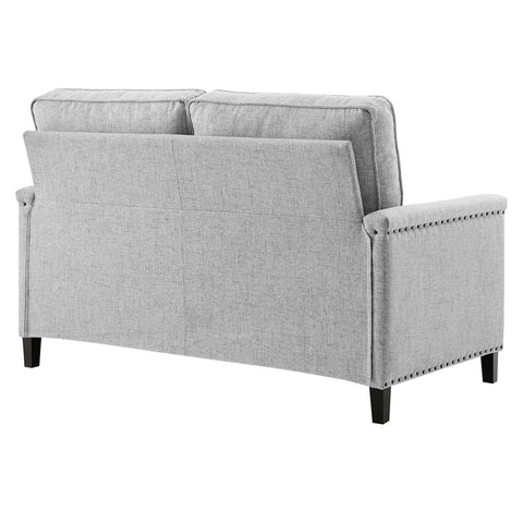 Shonta Upholstered Fabric Loveseat thumbnail 6
