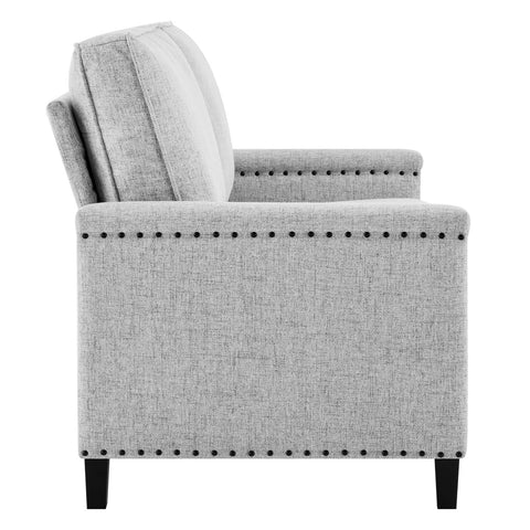 Shonta Upholstered Fabric Loveseat thumbnail 4