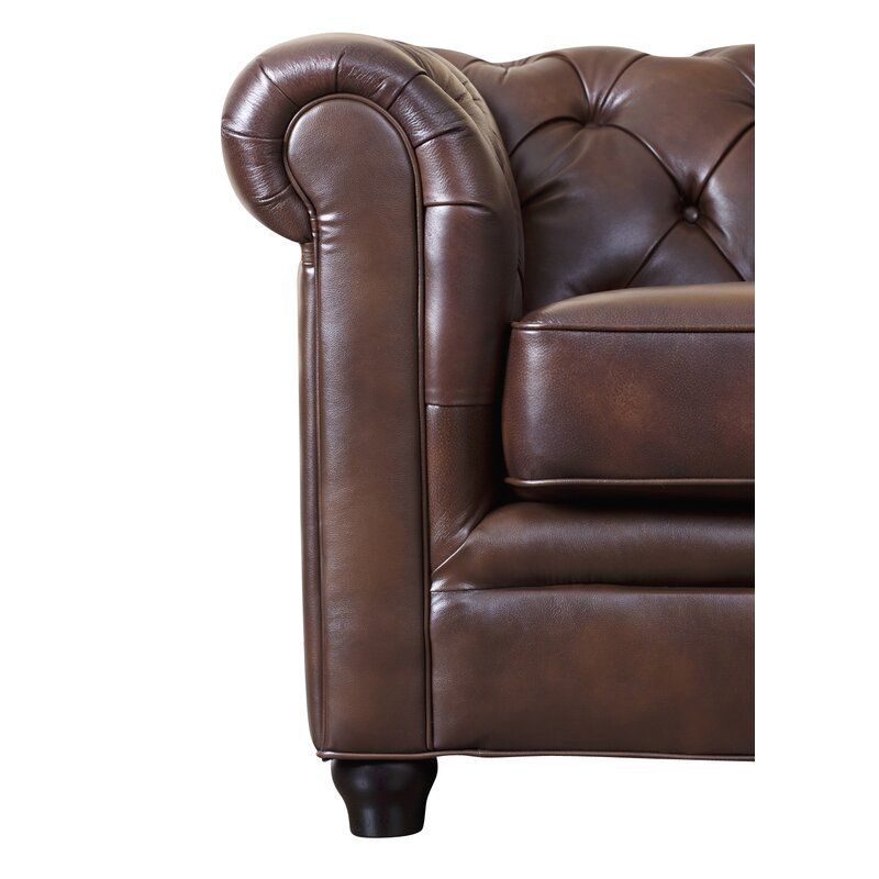 Eveleth Tufted Chesterfield Chair thumbnail 3