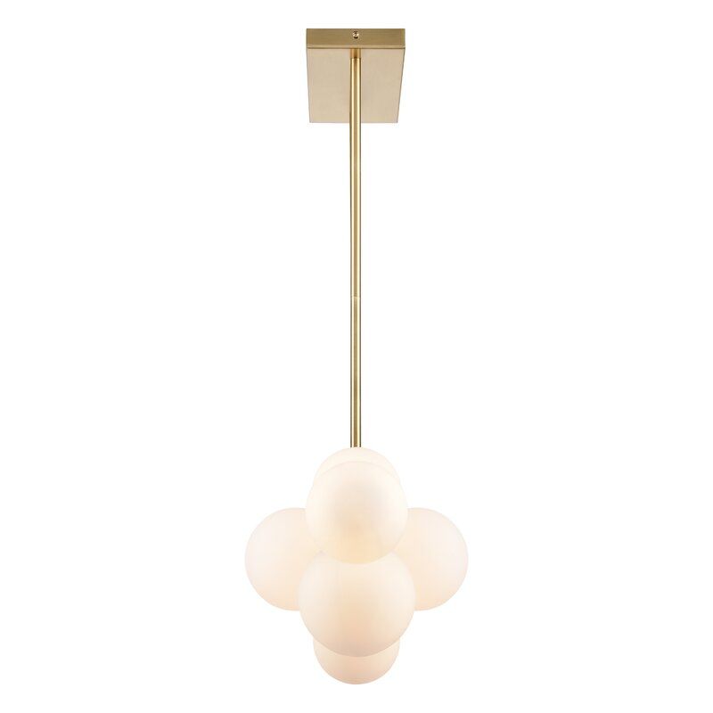 Abernathy 8-Light Kitchen Island Linear Pendant thumbnail 3