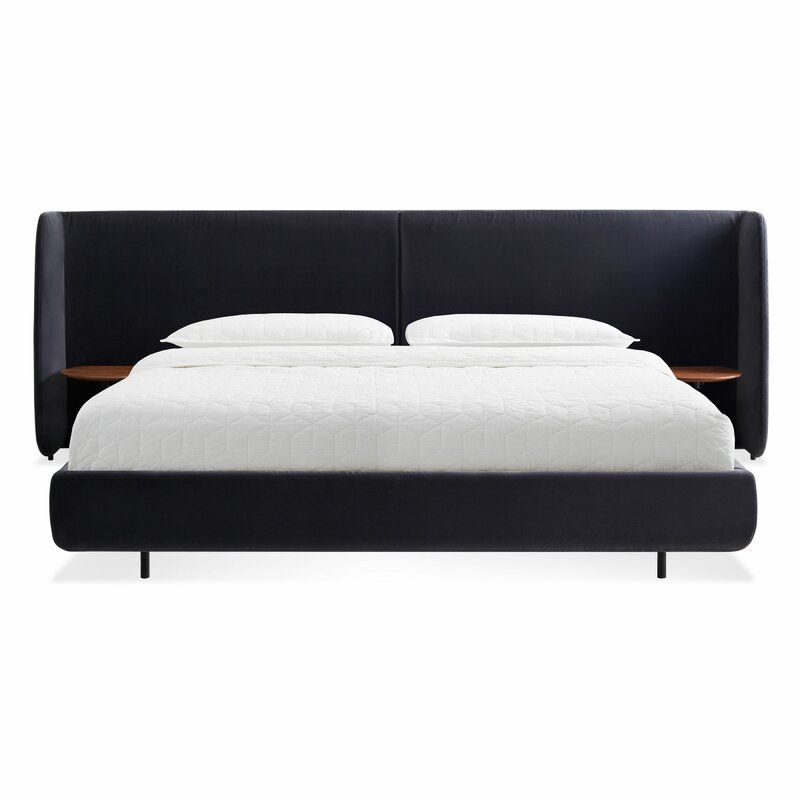 Hunker Upholstered Panel Bed-King thumbnail 2