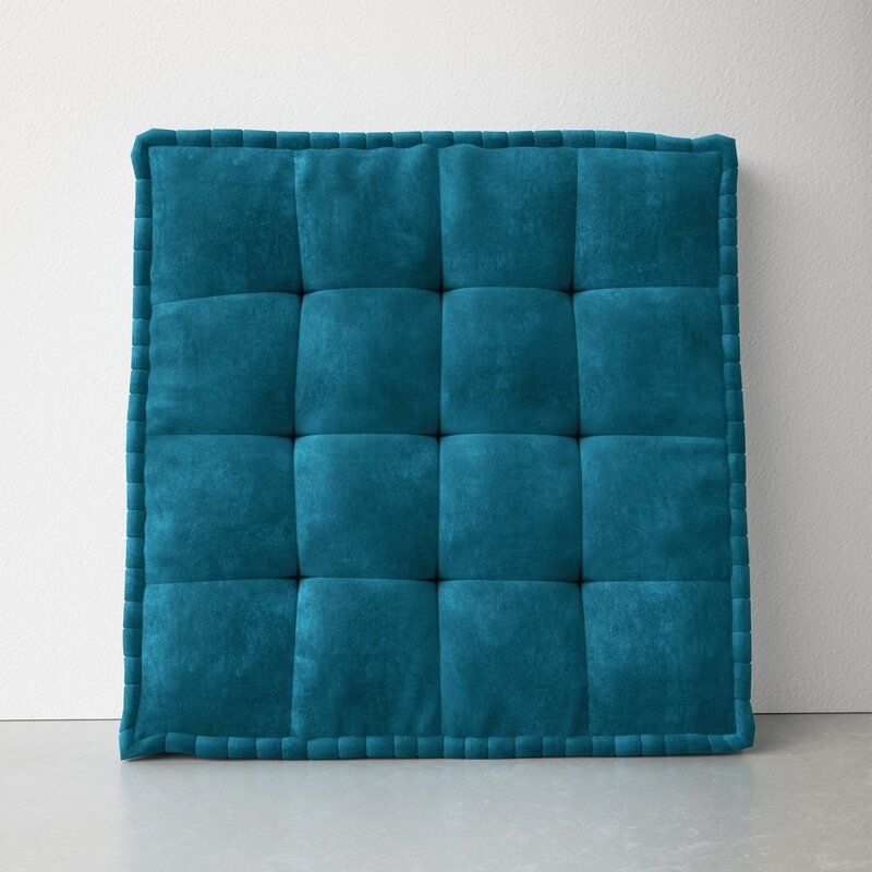 Stratos Border Square Pillow Cover With Insert thumbnail 2