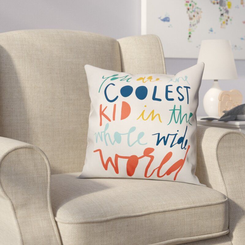 Adairsville Kid Square Pillow Cover With Insert thumbnail 2