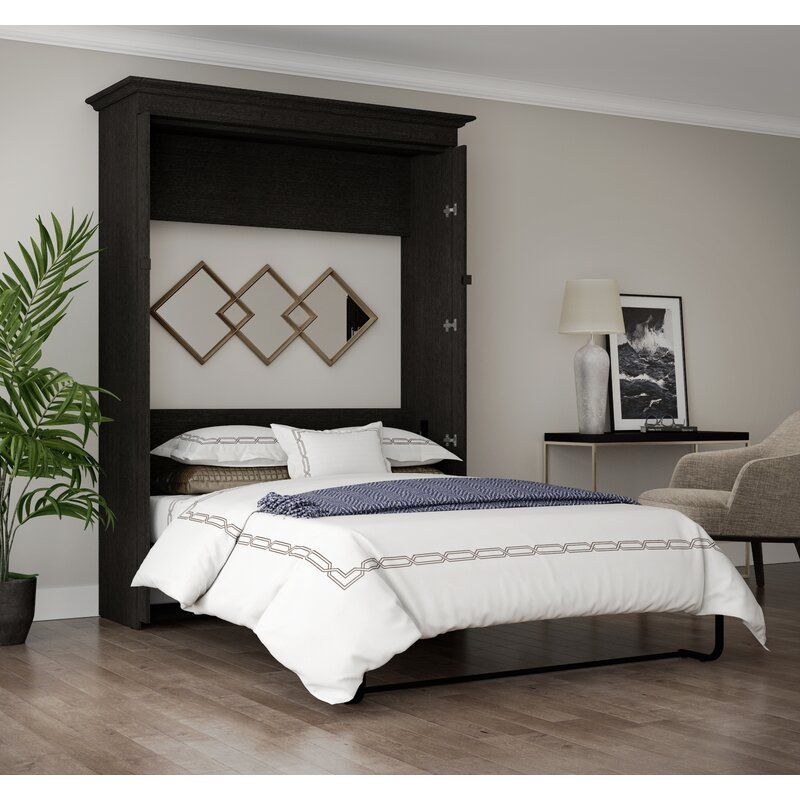 Harvill Full Double Low Profile Murphy Bed  thumbnail 2