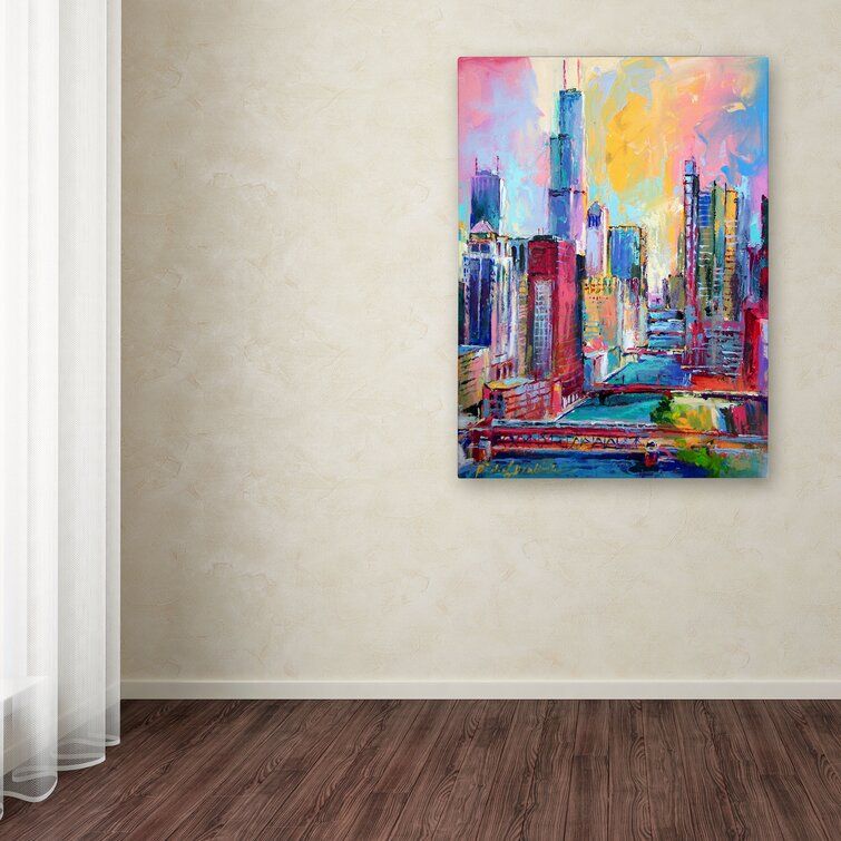 Chicago 3 by Richard Wallich Wrapped Canvas Print Unframed-32"x24" thumbnail 4