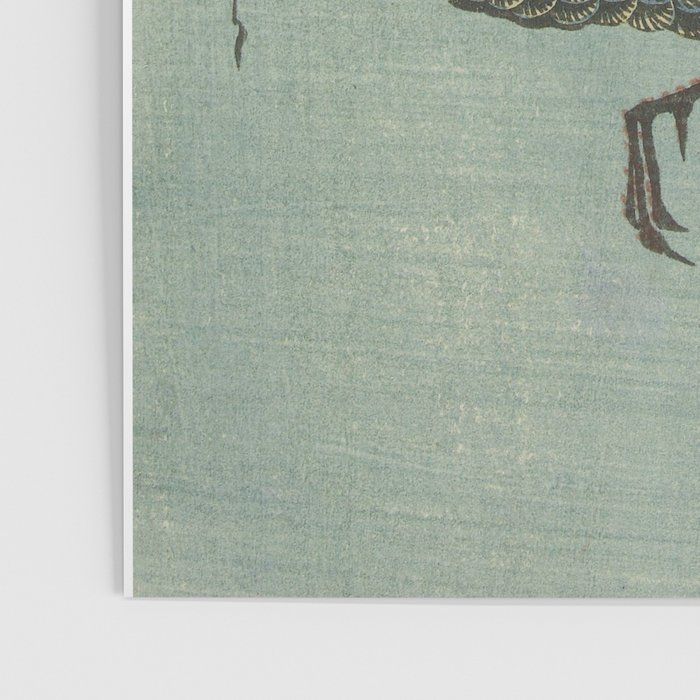 Peacock And Peonies Utagawa Hiroshige Poster-30"X40" thumbnail 3