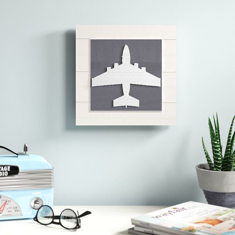 Airplane Take Flight Paper Print unframe-12''x12'' thumbnail 2