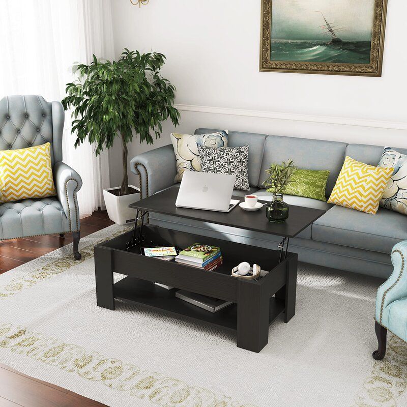 Kerstien Lift Top Coffee Table With Storage thumbnail 5