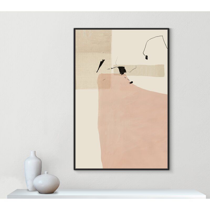 Soft Tempo Floater Frame Painting on Canvas With Frame-41.5"x61.5" thumbnail 5