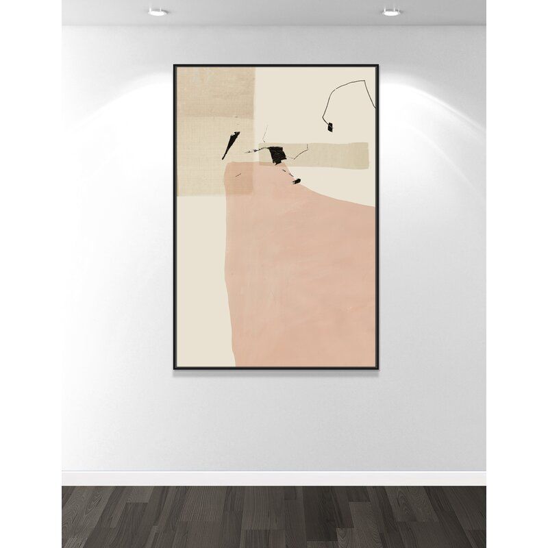 Soft Tempo Floater Frame Painting on Canvas With Frame-41.5"x61.5" thumbnail 6