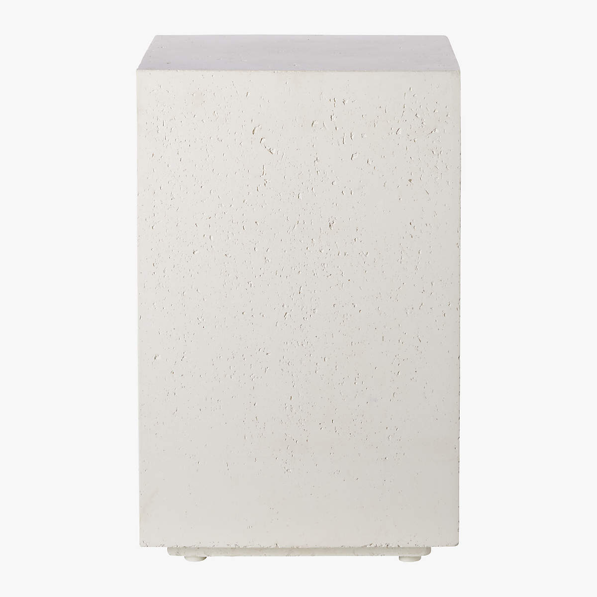 Ivory Concrete Outdoor Side Table thumbnail 3