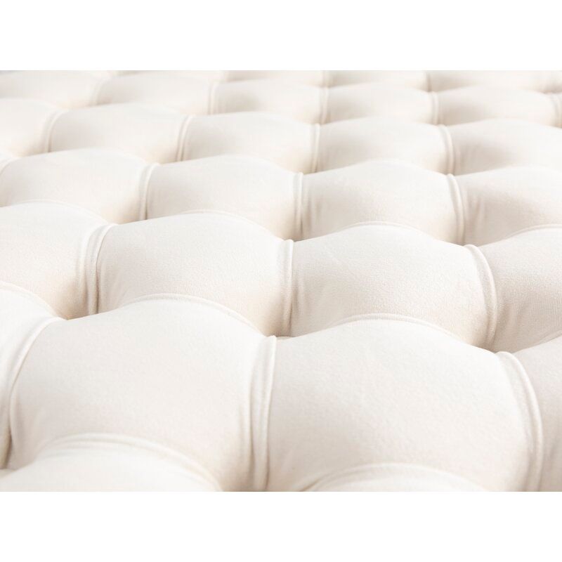 Gilbert Velvet Tufted Round Storage Ottoman with Storage thumbnail 4