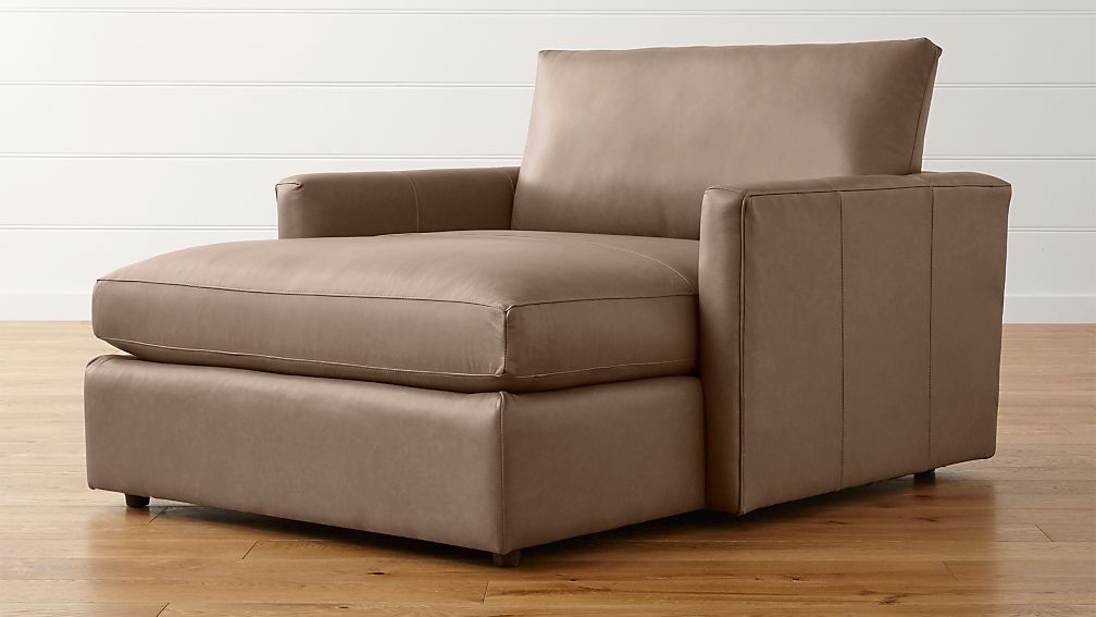 Lounge Deep Leather Chaise Lounge Deep thumbnail 2