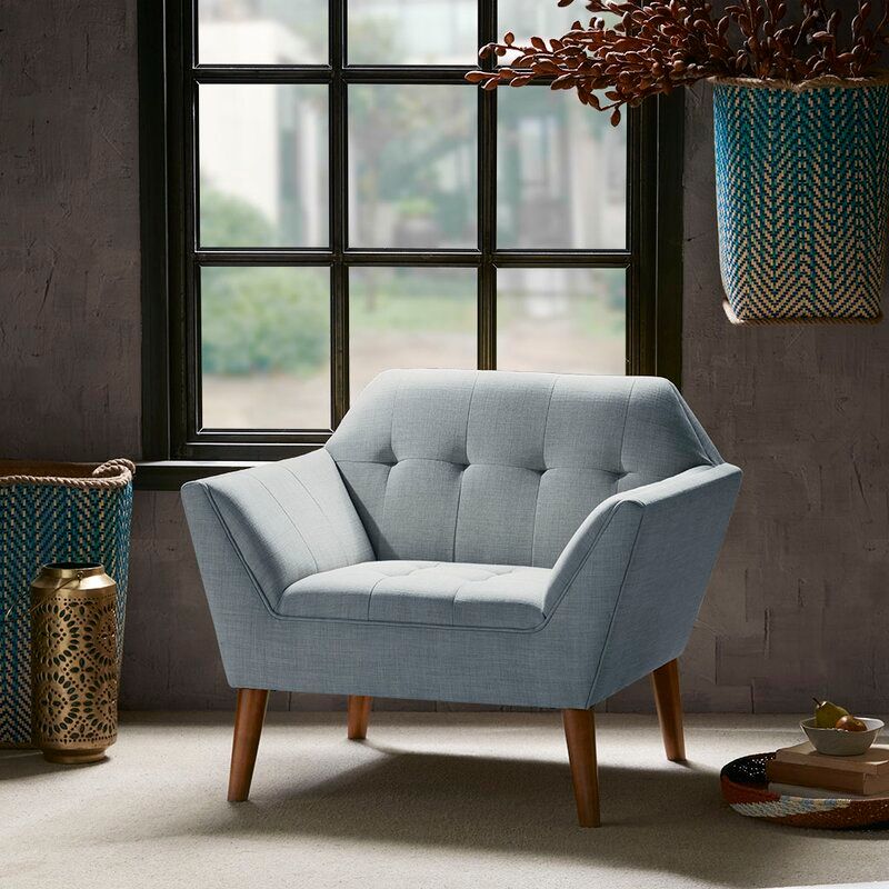 Petrin Tufted Armchair thumbnail 2