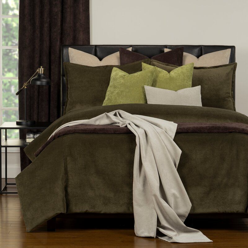 Velvet 4 Piece Duvet Cover And Insert Set-36"X20" thumbnail 2