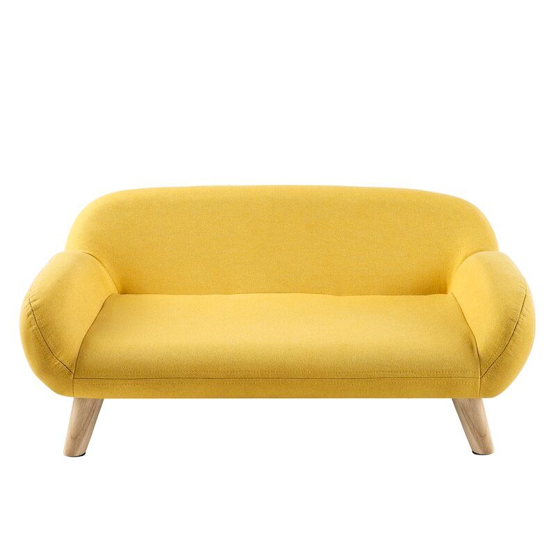 Sams Pets Akkeri Dog Couch Yellow thumbnail 3
