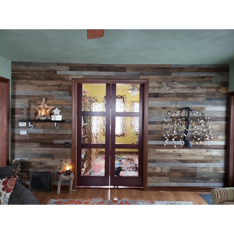 Random Width x Varying Length Barnwood Wall Paneling thumbnail 2