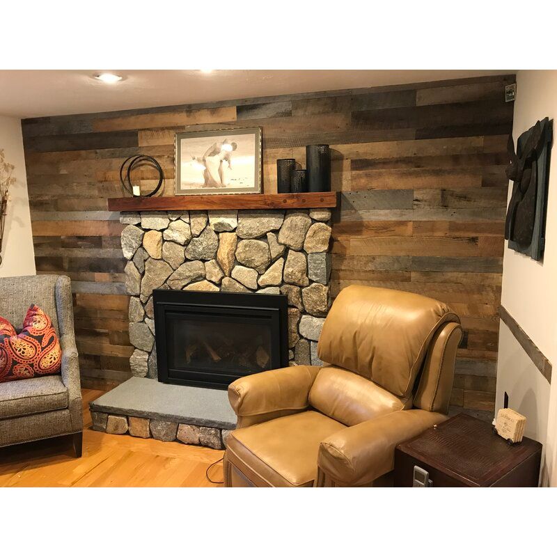 Random Width x Varying Length Barnwood Wall Paneling thumbnail 3
