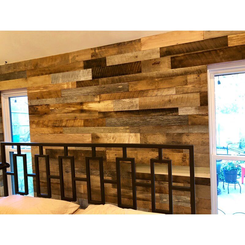 Random Width x Varying Length Barnwood Wall Paneling thumbnail 4